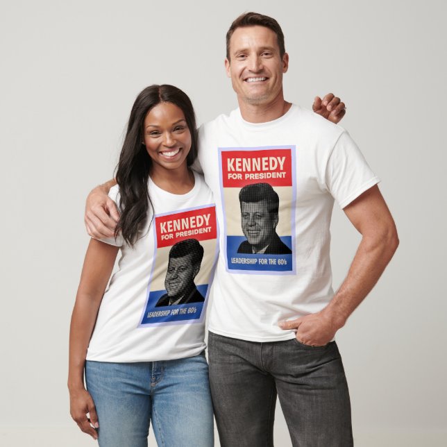 T-shirt John F Kennedy (Unisexe)