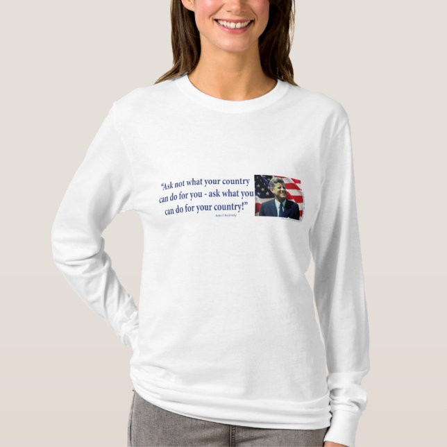 T-shirt John F. Kennedy (Devant)