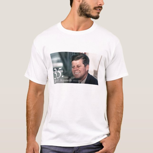 T-shirt John F Kennedy/JFK 35 (Devant)
