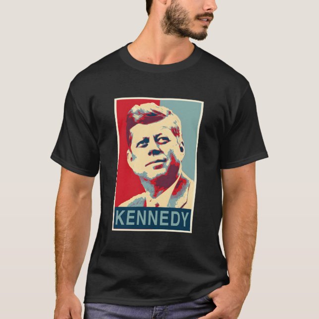 T-shirt John F Kennedy - Le style Obama (Devant)