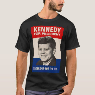 T-shirt John F. Kennedy Pour La Campagne Du Président JFK