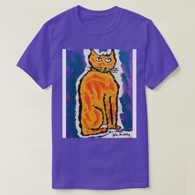 T-shirt John Hinckley peinture de chat originale Baby Body (Design devant)