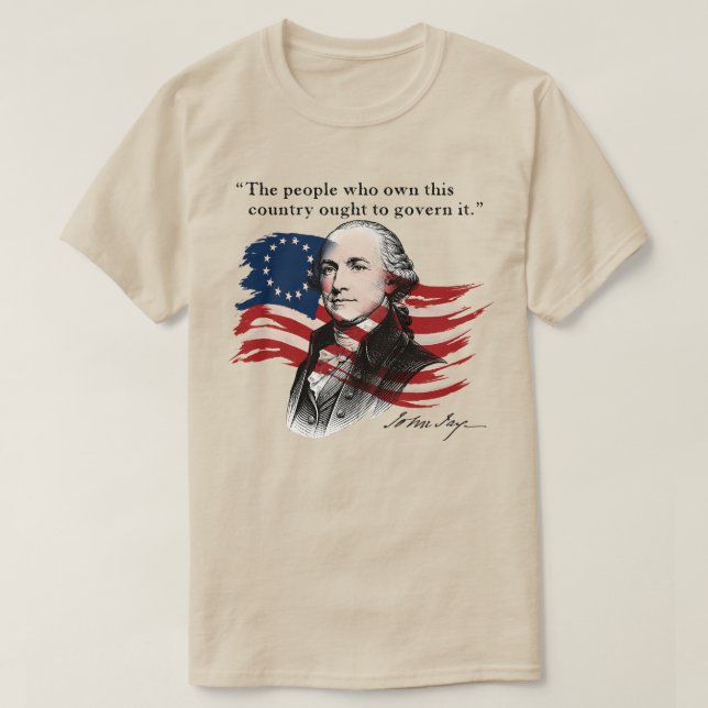 T-shirt John Jay (Design devant)
