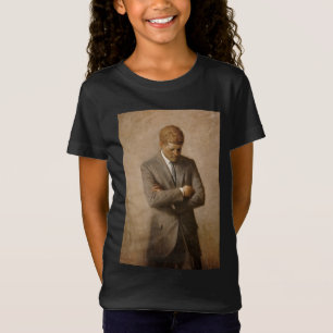 T-Shirt John Kennedy Portrait de la Maison-Blanche préside
