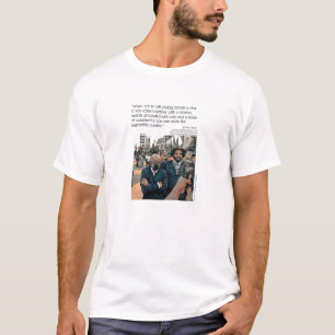 T-shirt John Lewis, citation "impossible", blanc