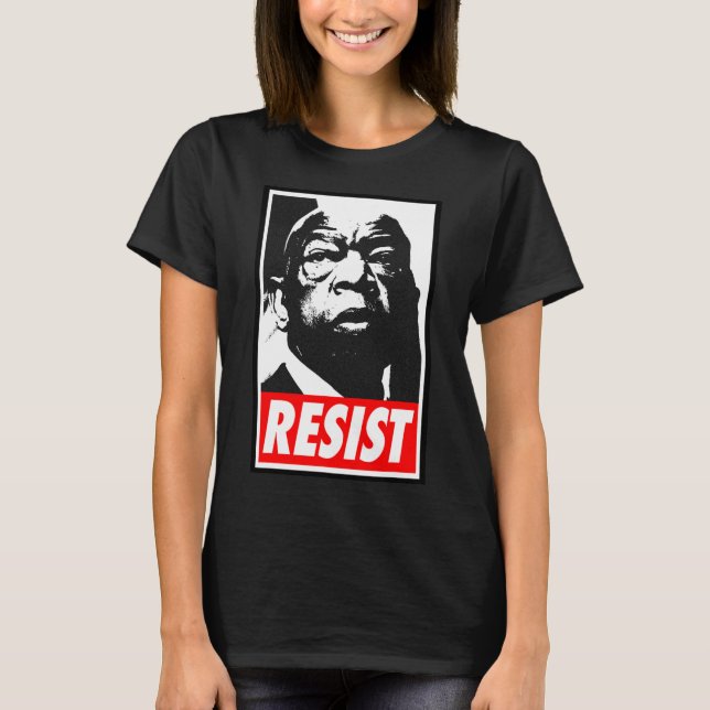 T-shirt John Lewis - Résister - 2020 (Devant)