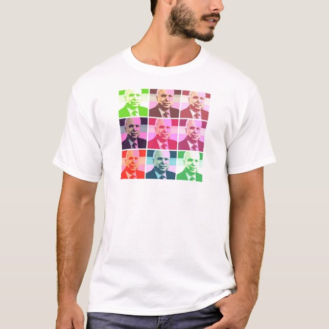 T-shirt John McCain (Devant)