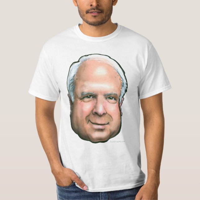 T-shirt John McCain 2008 (Devant)