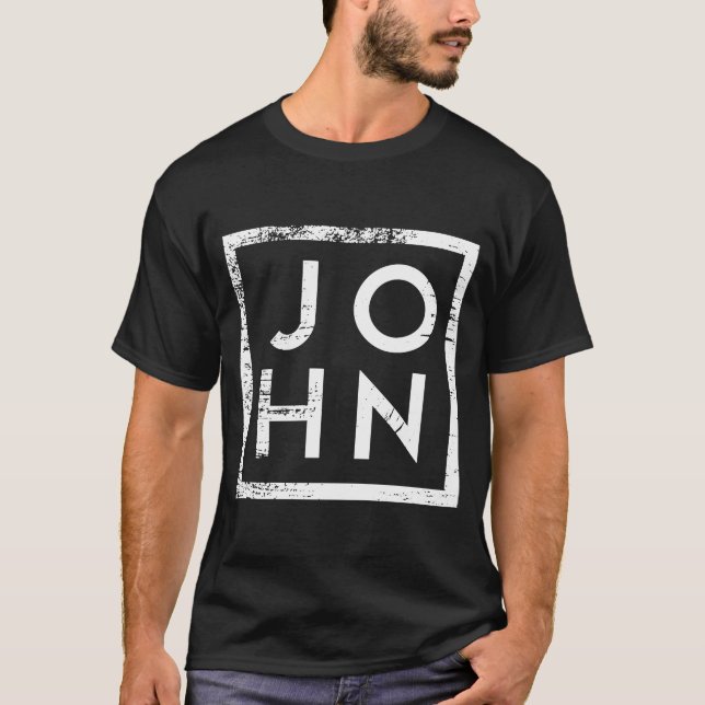 T-shirt John Minimalism (Devant)