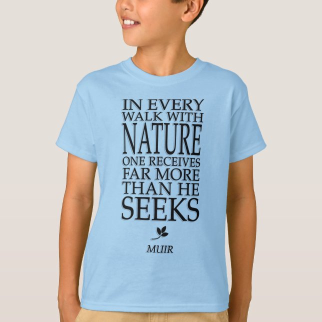 T-shirt John Muir (Devant)