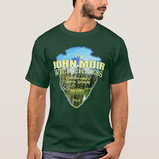 T-shirt John Muir WA (flèche) (Devant)