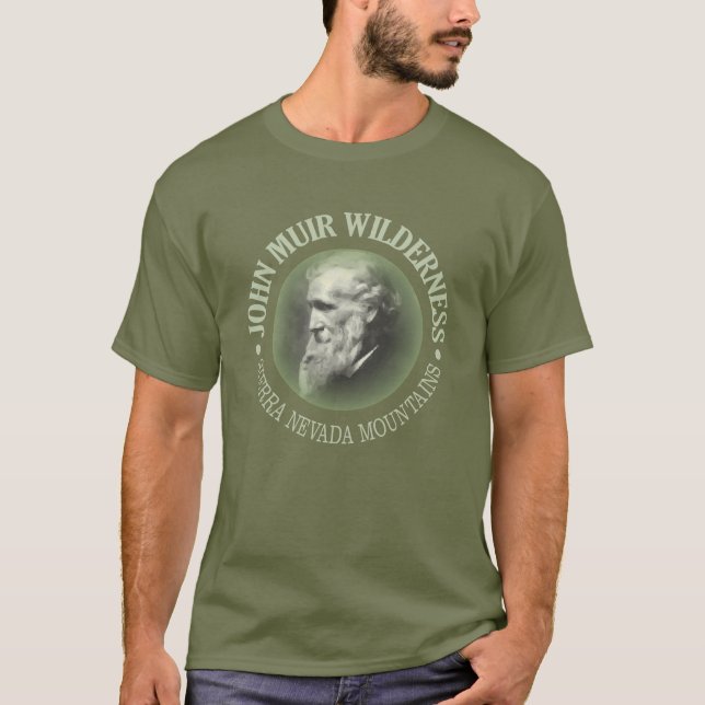 T-shirt John Muir Wilderness (Devant)