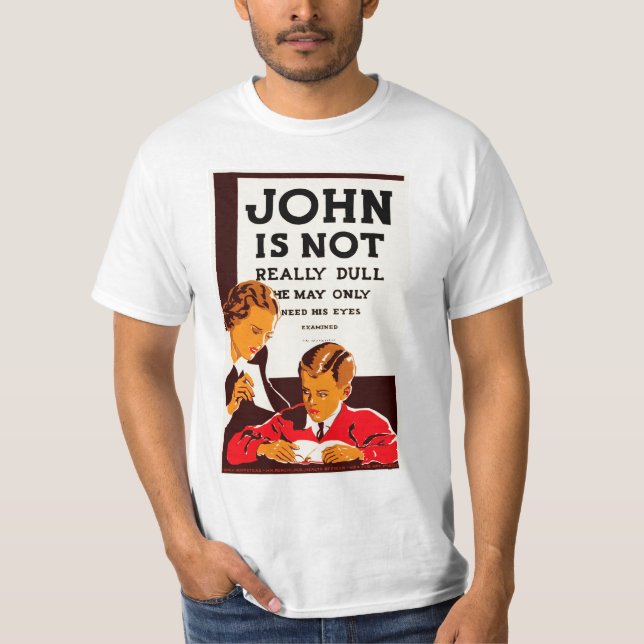 T-shirt John N'Est Pas Vraiment Dur (Devant)