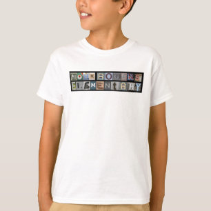T-shirt John pièce en t grise/noire de Rogers de sonnerie