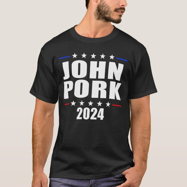 T-shirt John Pork 2024 John Pork (Devant)
