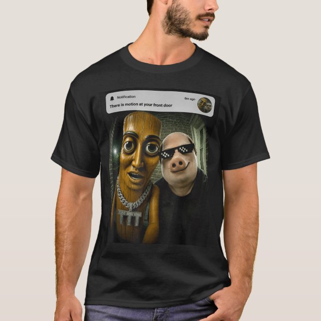 T-shirt John Pork Triple T existe (Devant)