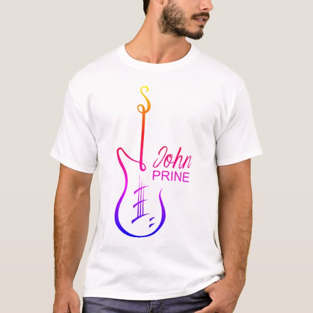 T-shirt John prine (Devant)