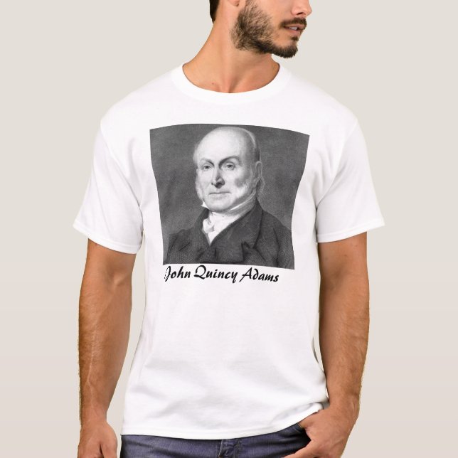 T-shirt John Quincy Adams (Devant)