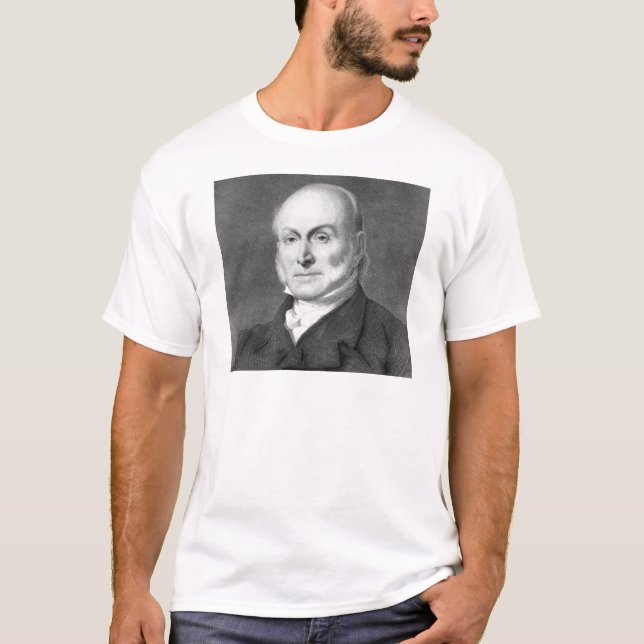 T-shirt John Quincy Adams (Devant)