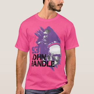 T-shirt John Randle Minnesota Paint