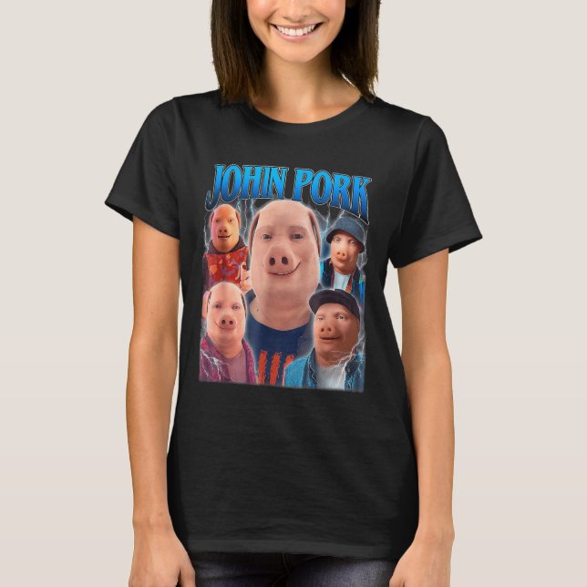 T-shirt John Rk Meme Humor Men Women  (Devant)