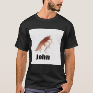 T-shirt John shitpost de mauvaise qualité drôle mème