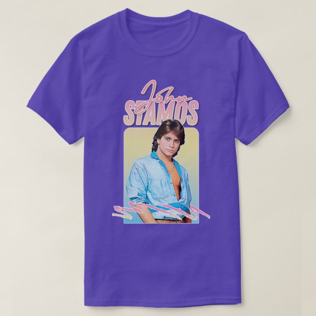T-shirt John Stamos 80s esthétique (Design devant)