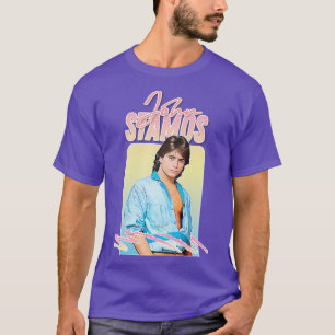 T-shirt John Stamos 80s esthétique