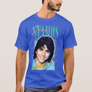 T-shirt John Stamos Aesthétique Rétro Ventilateur Art