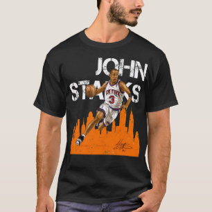 T-shirt John Starks New York Basketball Shirt