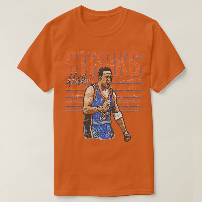 T-shirt John Starks New York Hyper (Design devant)