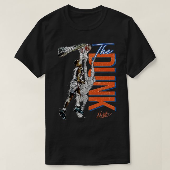 T-shirt John Starks New York The Dunk 1 (Design devant)
