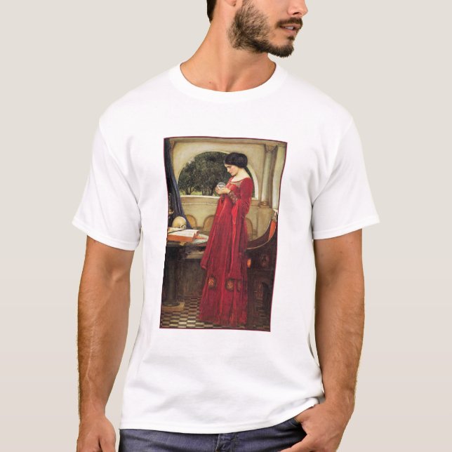 T-Shirt : John Waterhouse - The Crystal Ball (Devant)