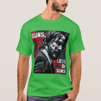 T-shirt John wick les films fille vintage