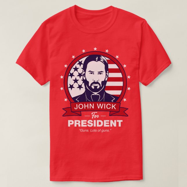 T-shirt John Wick, Président (Design devant)