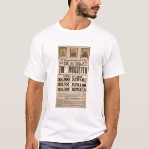T-shirt John Wilkes Booth a voulu l'affiche