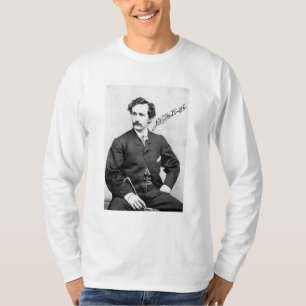 T-SHIRT JOHN WILKES BOOTH ET PIÈCE EN T DE SIGNATURE