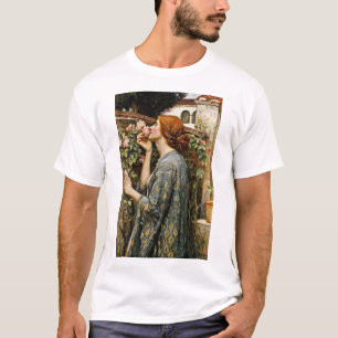 T-shirt John William Waterhouse - L'Âme Du Rose