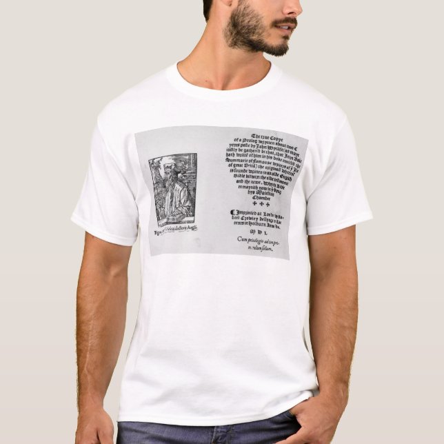 T-shirt John Wycliffe (Devant)