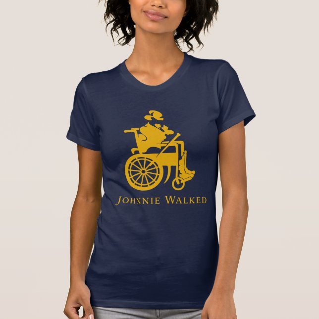 T-shirt Johnnie Walked ♿ (Devant)