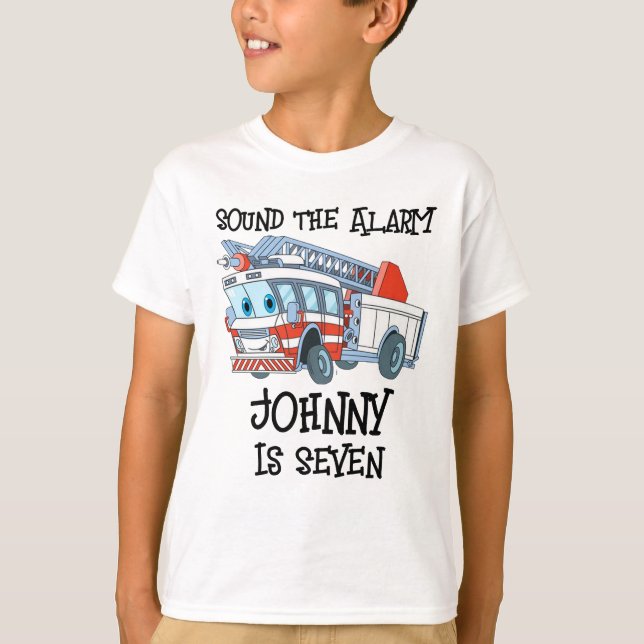T-shirt Johnny a sept ans (Devant)