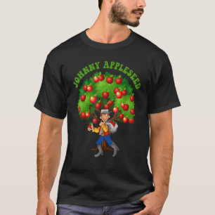 T-shirt Johnny Appleseed Apple Day 26 sept Celebrate Legen