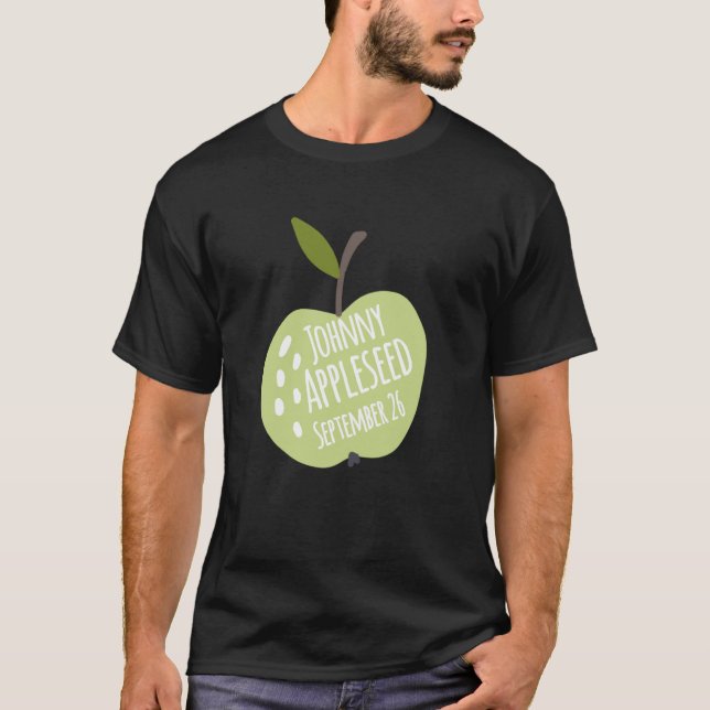 T-shirt Johnny Appleseed Day Septembre 26 Enseignants Pré  (Devant)