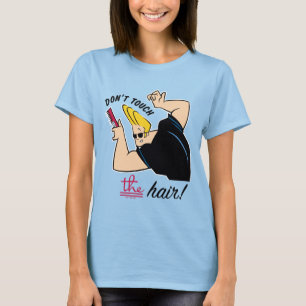 T-shirt Johnny Bravo Comb - Ne touchez pas les cheveux!