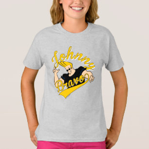 T-shirt Johnny Bravo Graphisme sportif