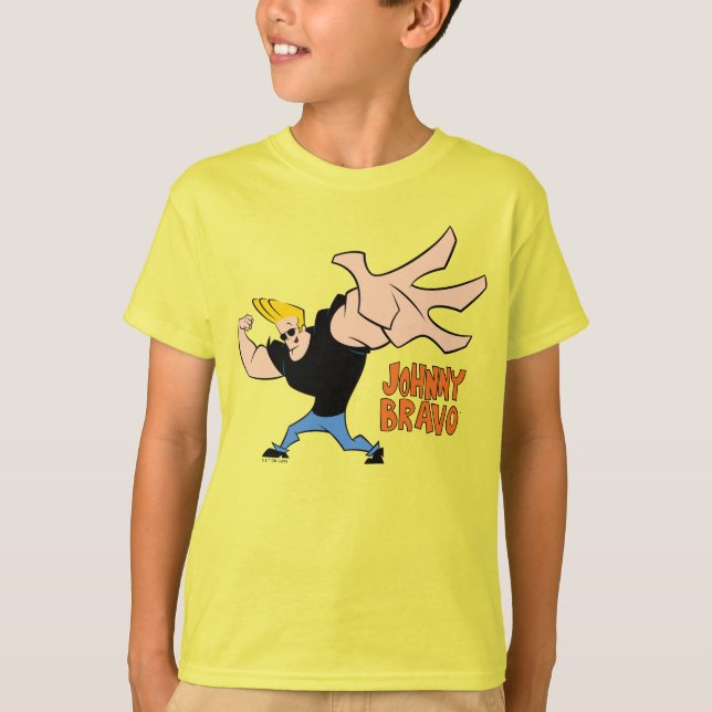 T-shirt Johnny Bravo Pose Iconique (Devant)