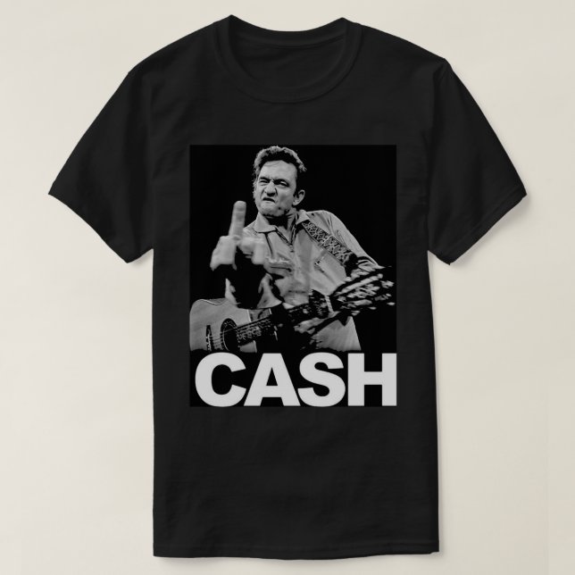 T-shirt Johnny Cash Art Board Imprimer (Design devant)