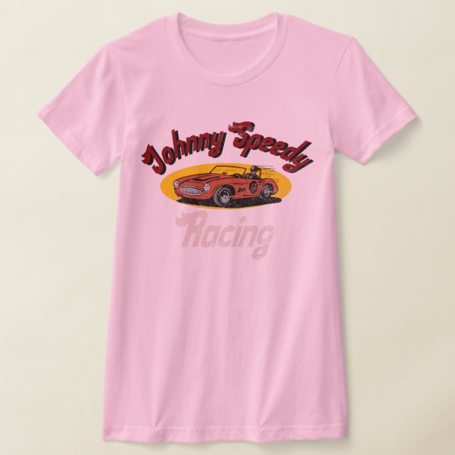 T-shirt Johnny course rapide en détresse vintage (Poser)