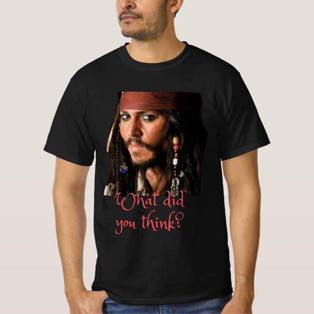 T-shirt Johnny Depp  (Devant)