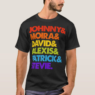 T-shirt Johnny et Moira et David et Aleis